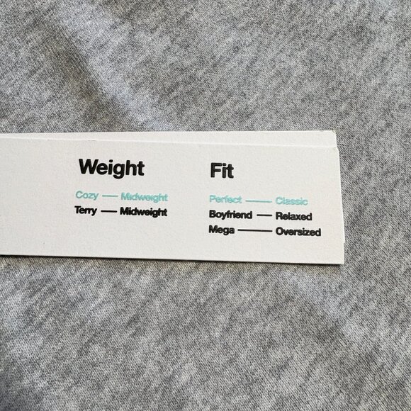 NWT TNA Cozy Fleece Mid-Weight Heather Chrome Grey Sweat Shorts Size XXL - Picture 7 of 12